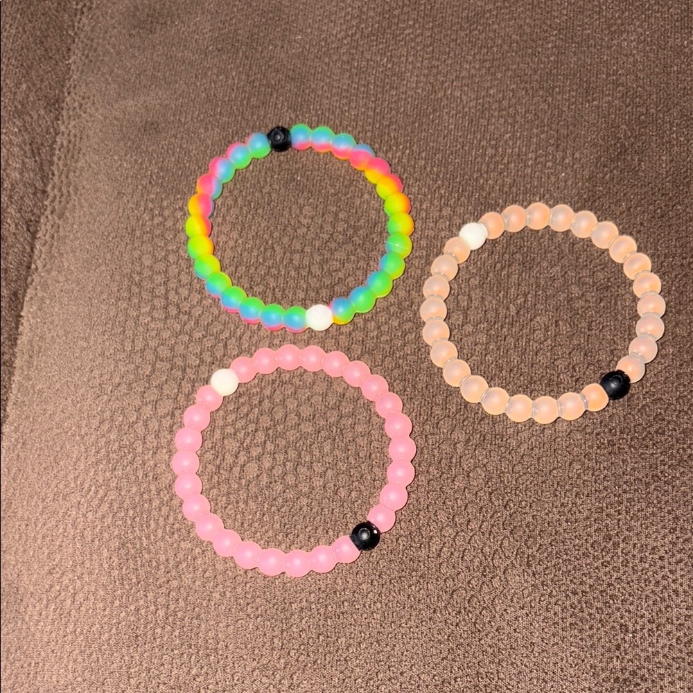 Lokai bracelet set of 3